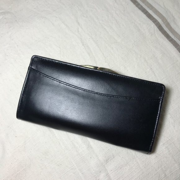 Black Koret leather wallet - Picture 2 of 5